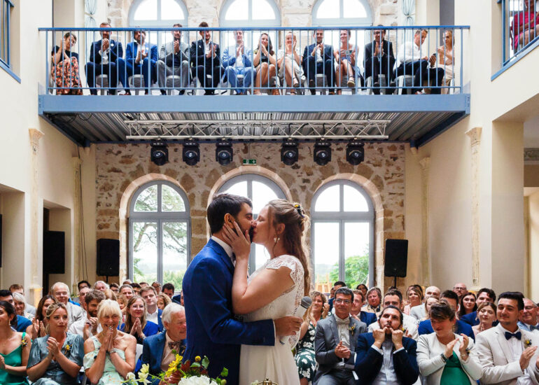 Cérémonie laique au chateau de plantadis - Haute vienne - Alexis lang photo