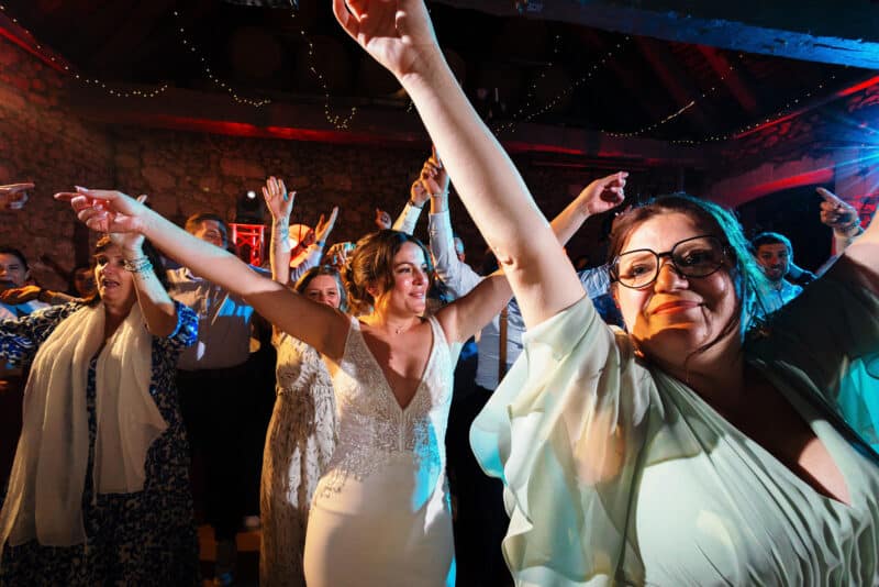 Flash mob en soirée - Chateau La Fourtonie - alexis lang photo