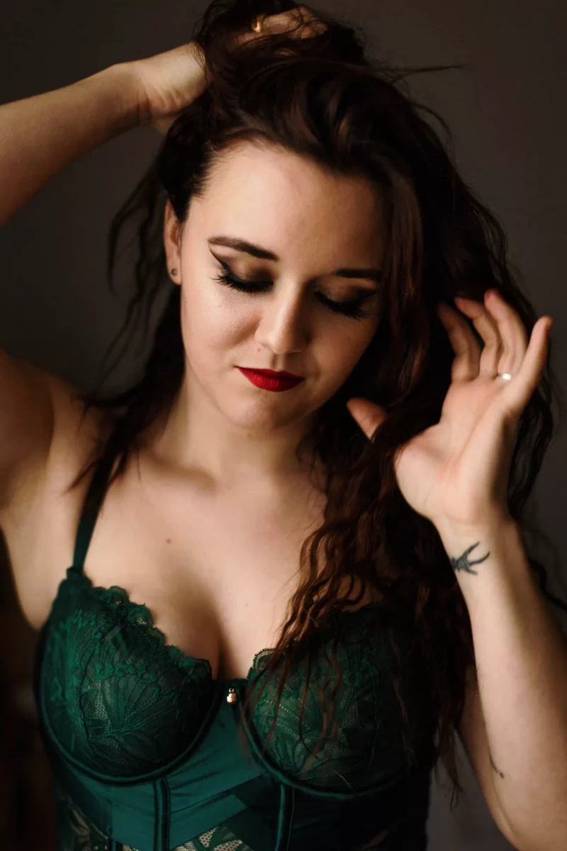 Portrait en séance Reflet Photo-thérapie - Photographe Brantome