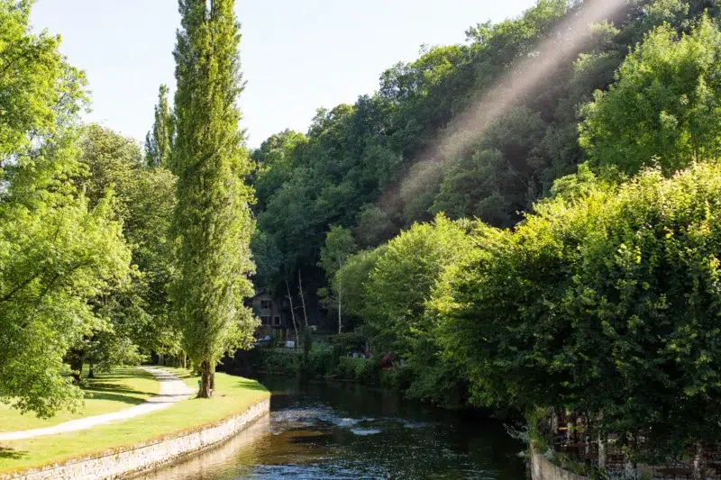 La Dronne traversant Brantôme