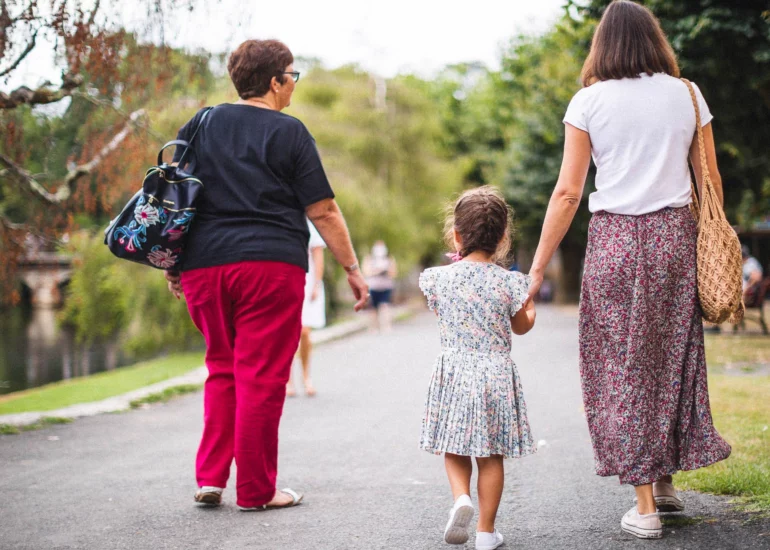 Balade mère-filles à Brantôme