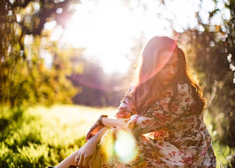 Séance portrait autour de Brantôme avec Ophélie