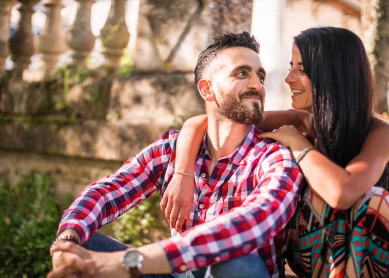 Séance couple lifestyle à Brantôme