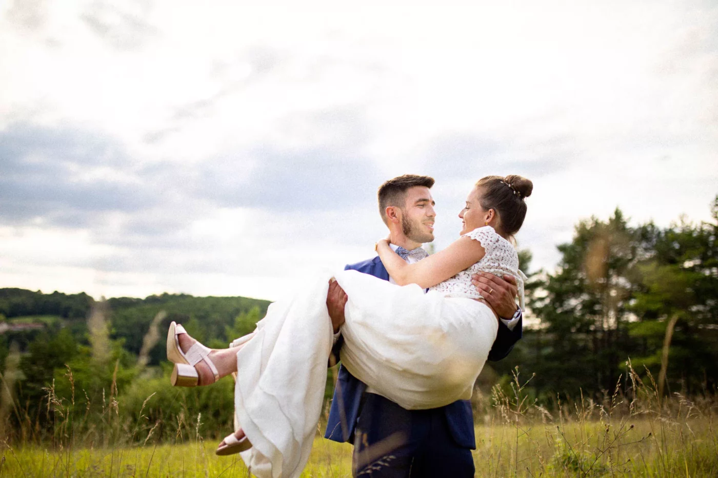 Séance couple mariage à Saint-Astier