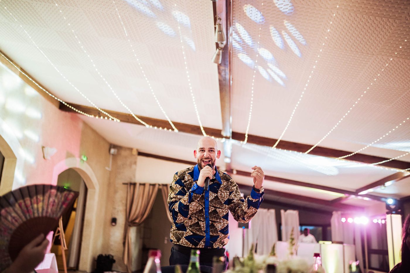 Discours de monsieur pour la soirée