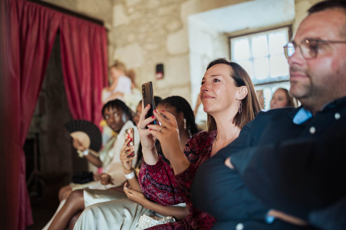 Emotions pendant la cérémonie laïque