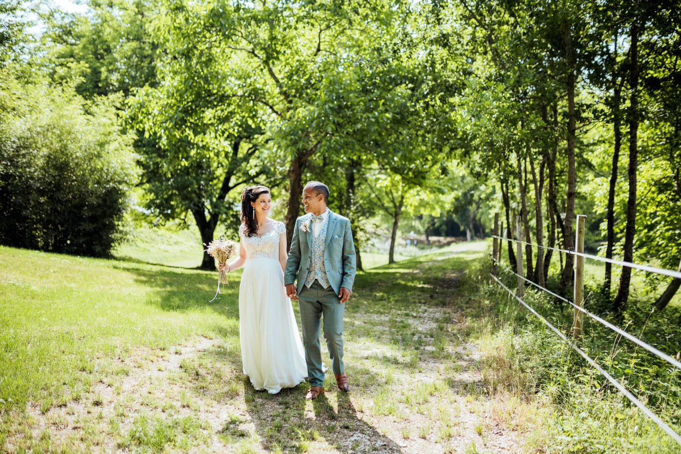 Séance couple au abords du Domaine de La Vallade