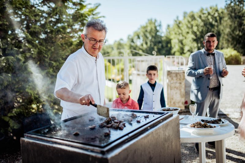 Traiteur SARL Bouffier Mareuil plancha - Mariage à Brantôme