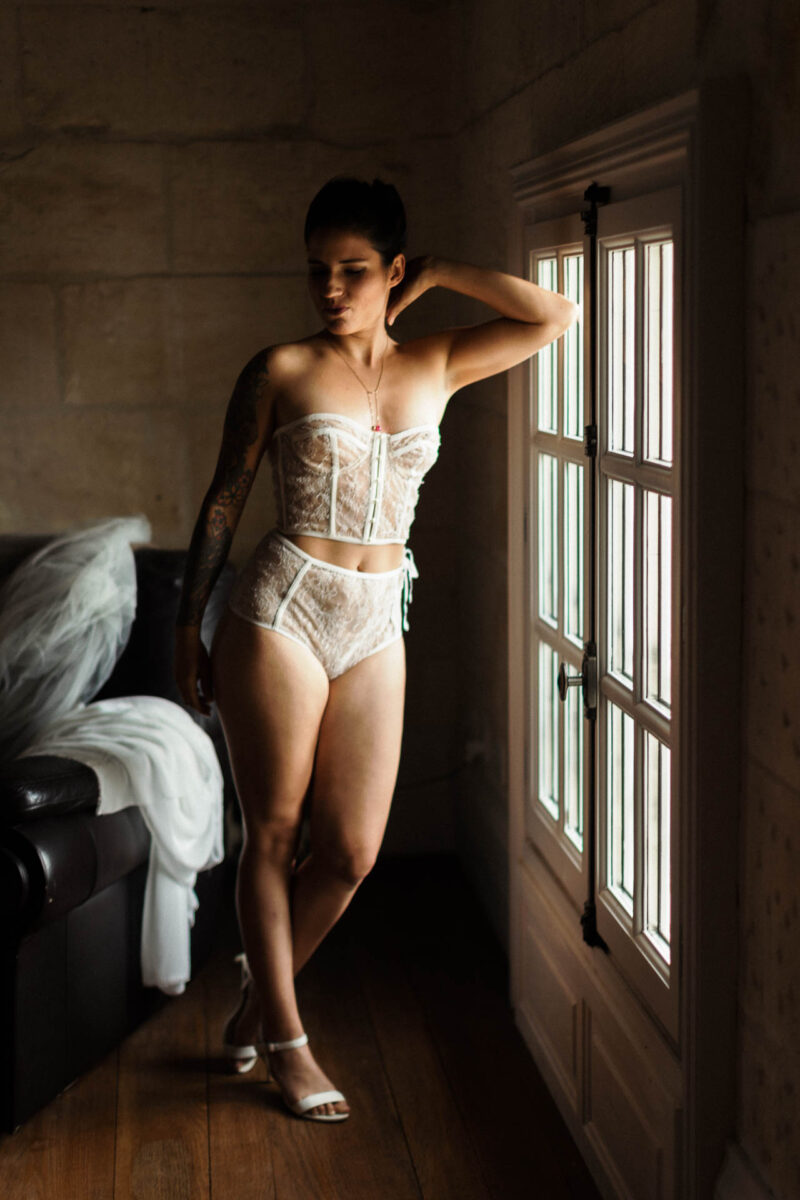 Corset de mariage par Arlette lingerie - Alexis lang photo