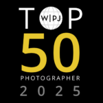 Badge WPJA Top 50 Wedding Photographer 2025 France